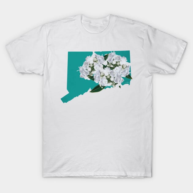 Connecticut Mountain Laurel T-Shirt by Lavenderbuttons